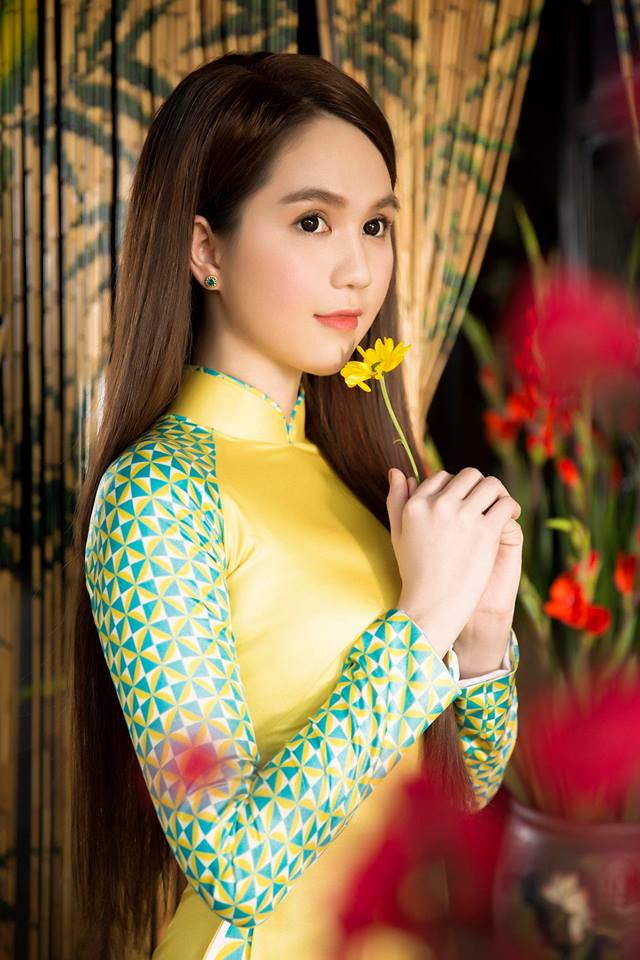 Ngọc Trinh quyến rũ với áo dài Cô Ba Sài Gòn - Hình ảnh 5